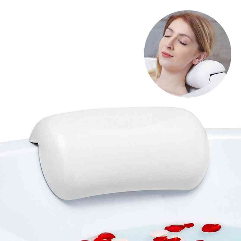Headrest Soft Bath Pillows With Suction Cups Bathroom Accessories