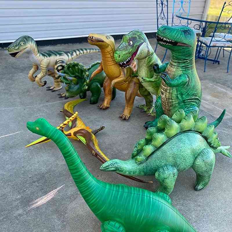 Dinosaur pvc oppusteligt ballon legetøj