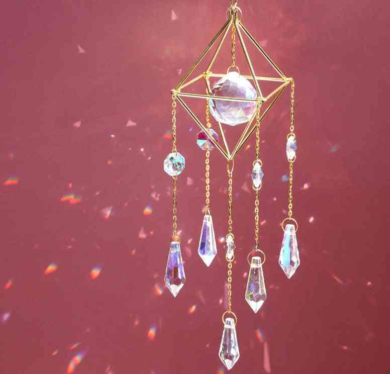 Crystal Rainbow Suncatchers Glass Pendant