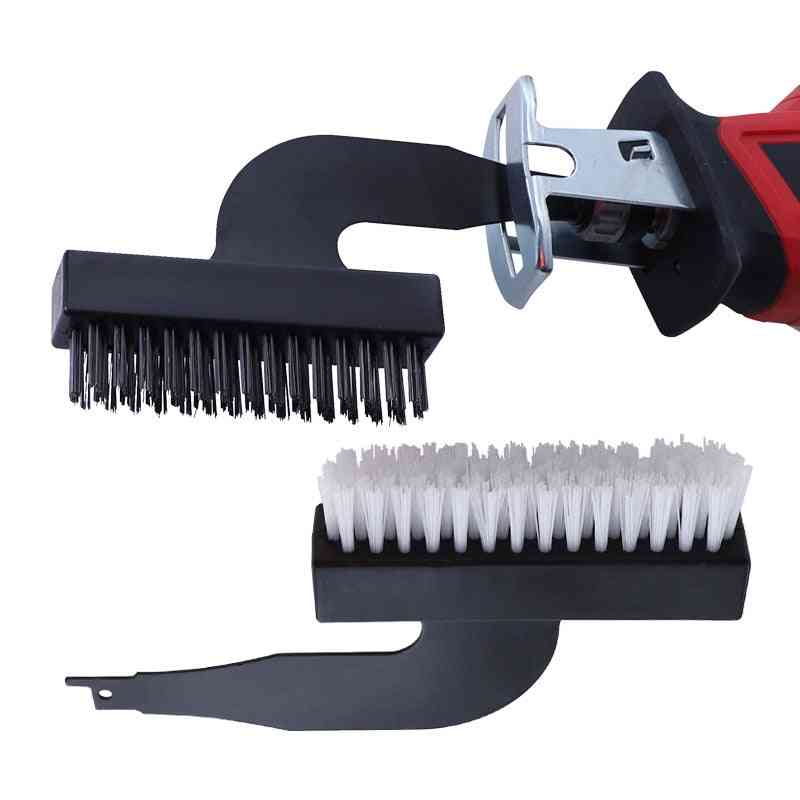 Electric Cleaning Wire Brush Kit Saber Saw