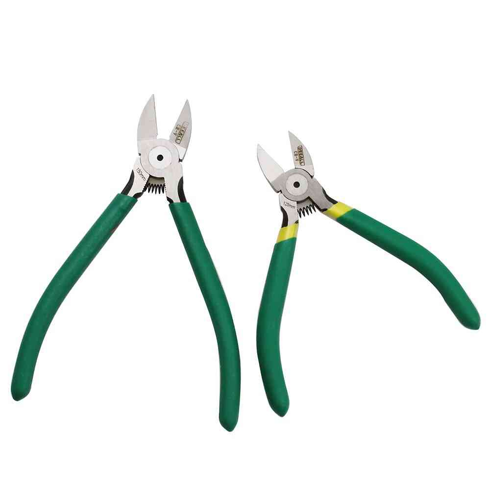 Cr-v Plastic Pliers 5/6inch Jewelry Electrical Wire Cable Cutters Cutting Side Snips Hand Tools Electrician Tool