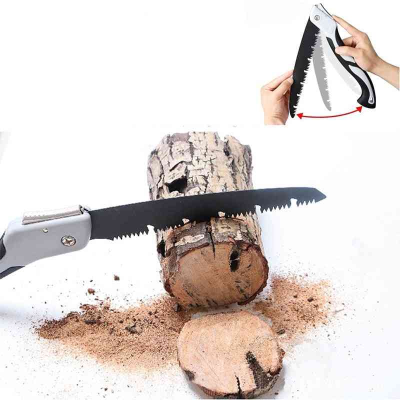 Foldable Hand Saw For Wood Sharp Camping Garden Prunch Saw Trees Chopper Dry Wood Cutting Knife Hand Tools Woodworking Tools