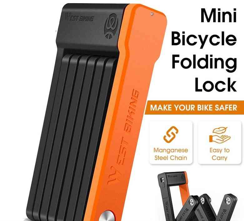 Foldable Bicycle Electric Bike Chain Lock