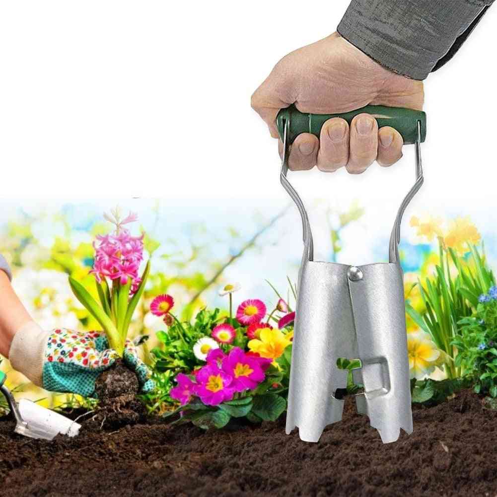 Transplanting Seedings- Cylinderical  Agriculture Tool
