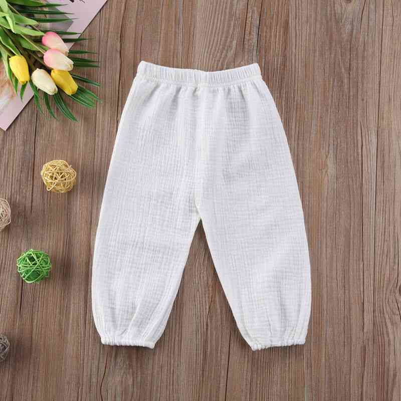 Toddler Infant Child Baby Boy Pants Wrinkled Cotton Vintage Bloomers