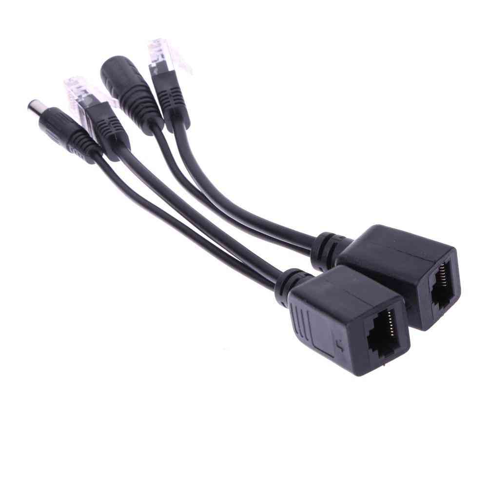 Poe Injector Splitter Adapter Cables Kit