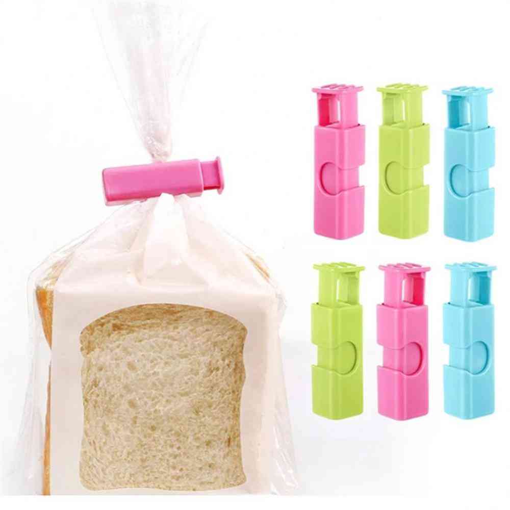 Elastic Food Sealing Clip Multi-purpose Plastic Bag