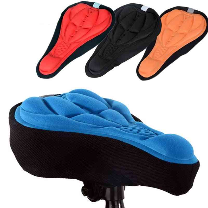 Comfort 3d Sponge Pad Bike Seat Cushion Cover Breathable