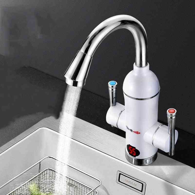 Tankless Water Heater Tap Electric Instant Kitchen Faucet