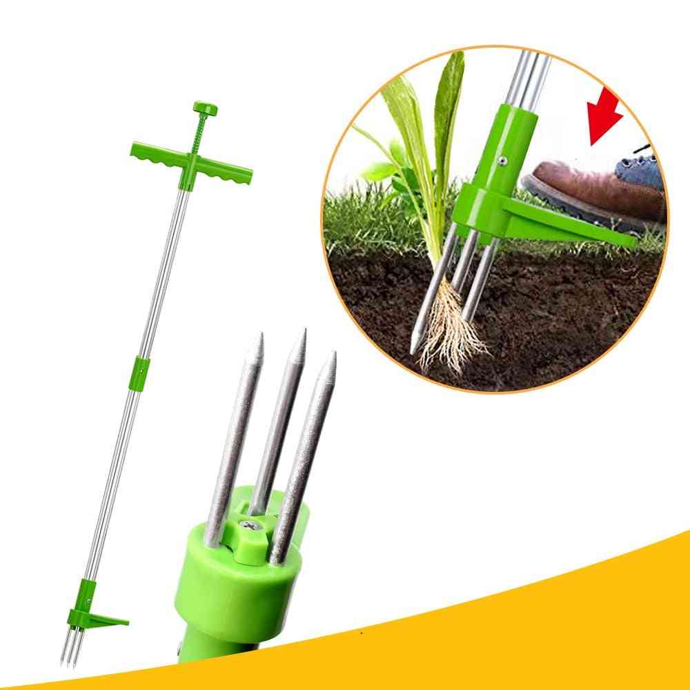 Aluminum Standing Up Weed Puller With Foot Pedal