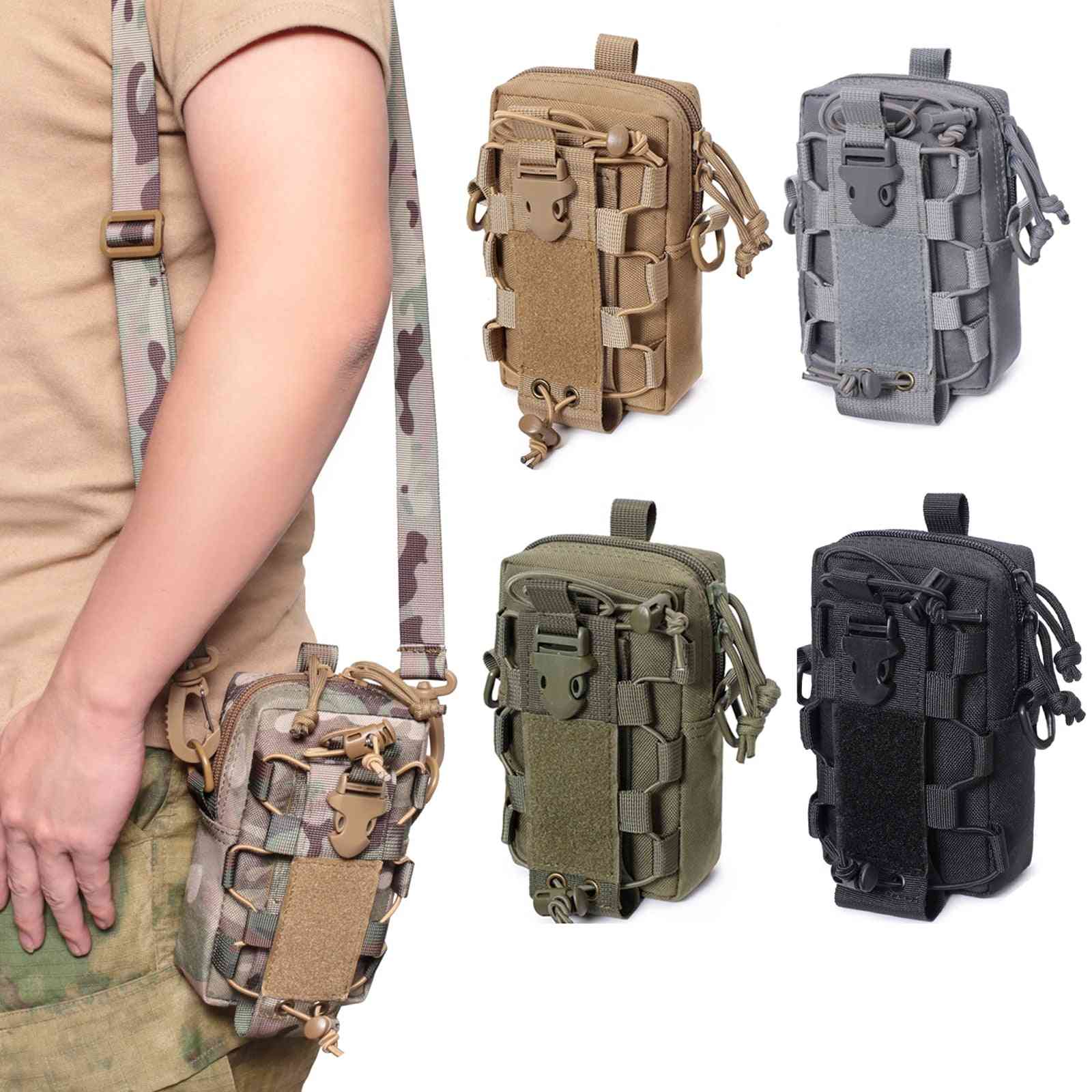 Tactical Molle Waist Military Bottle Pouch Bag