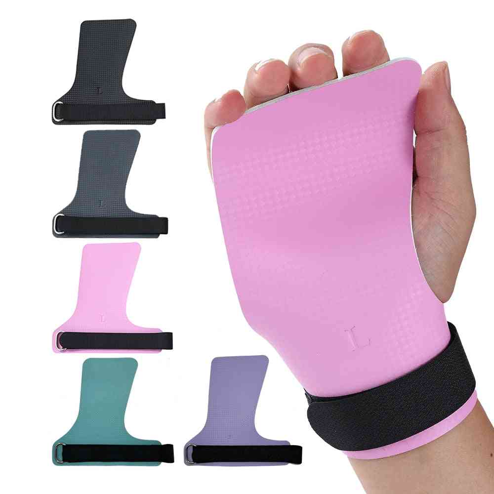 Carbon No Finger Hole Hand Grips Crossfit Accessories For Pull Up Weightlifting