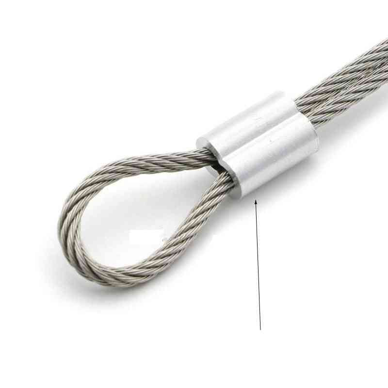 Stål pvc belagd flexibel vajer mjuk kabel