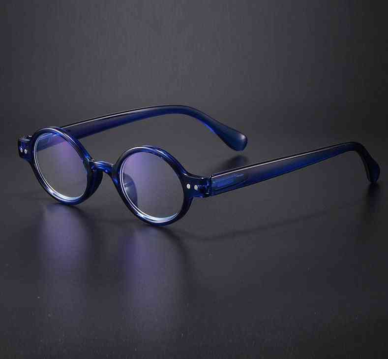 Good Sight Blue Frame Retro Smart Reading Glasses For Women