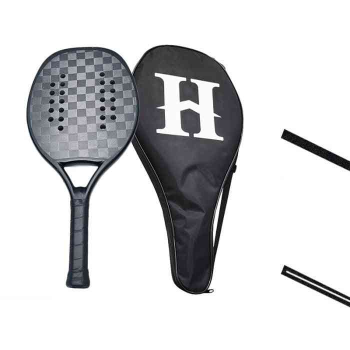 Carbon 3k 12k 18k Professional Beach Tennis Racket