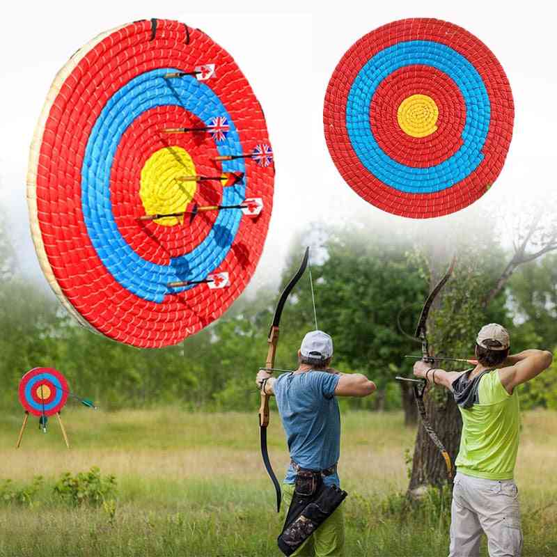 Straw Shooting Target Handmade Solid Archery Grass Target Compound Bow Targets Archery Accessories
