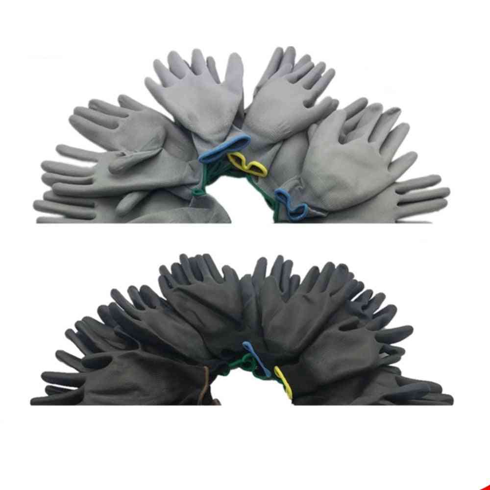 Nylon Pu Safety Work Gloves