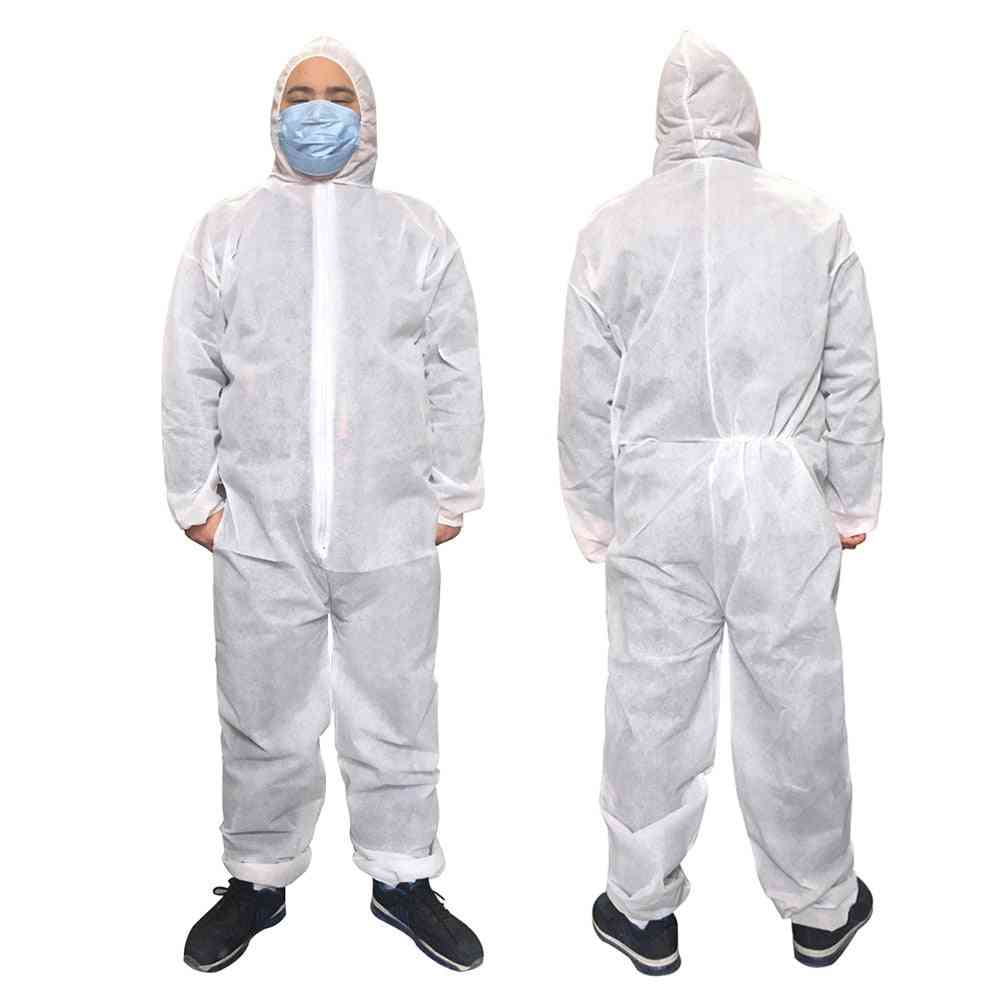 Disposable Breathable Dustproof Water Oil Resist Work Safety Clothing