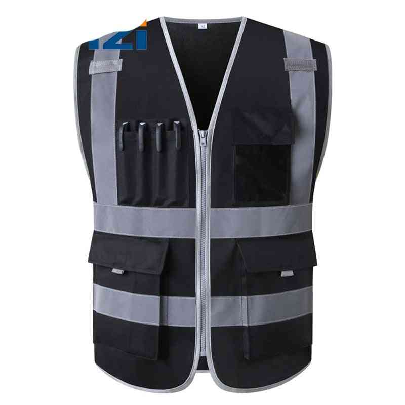 Multi Pocket Construction Building Vest Safety Cloth