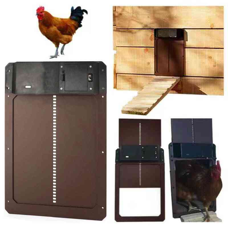Automatic Chicken Coop Door Light Sense Door Opene