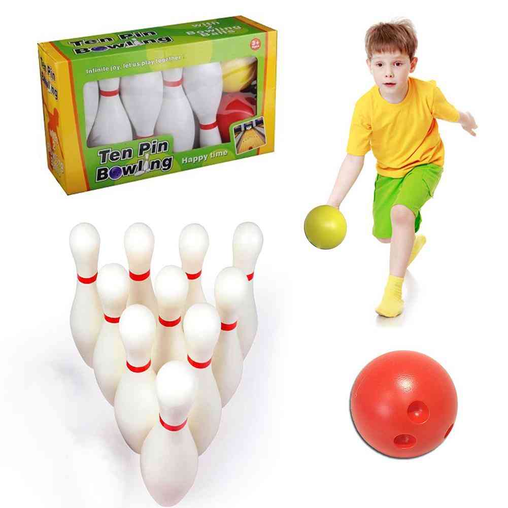 Perfect Bowling Set With Storage Box For Indoor Training