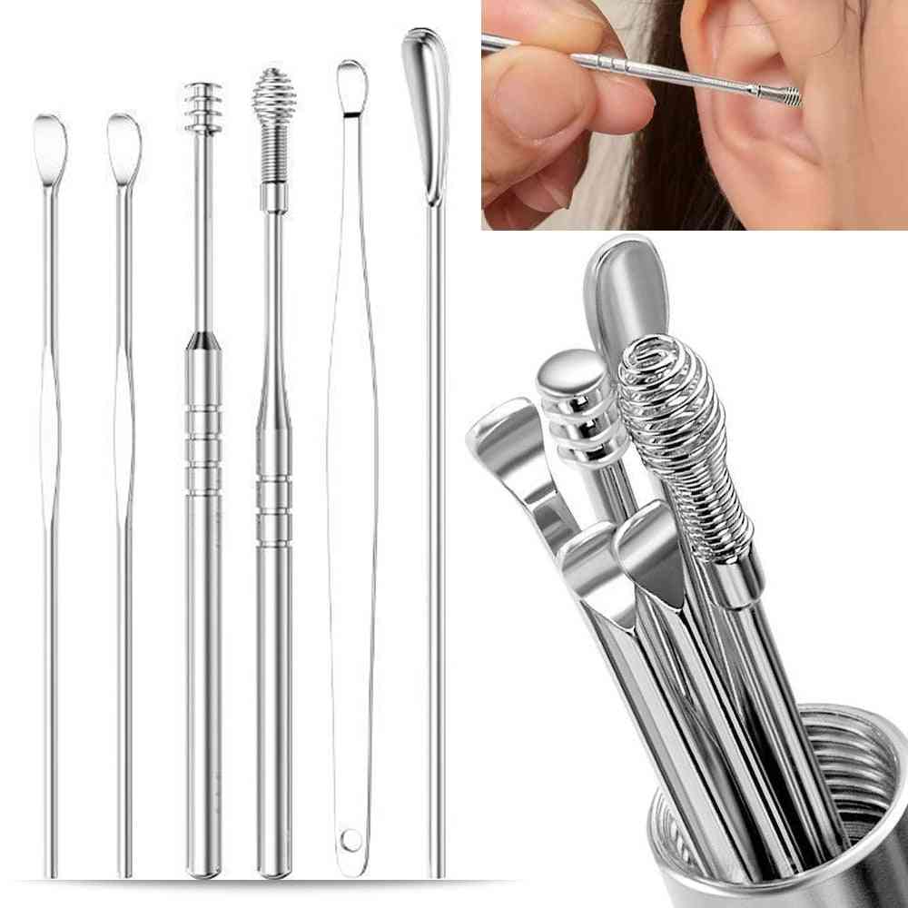 Stainless Steel Stick Cleaning Cleaner Ear Wax Removal Tool