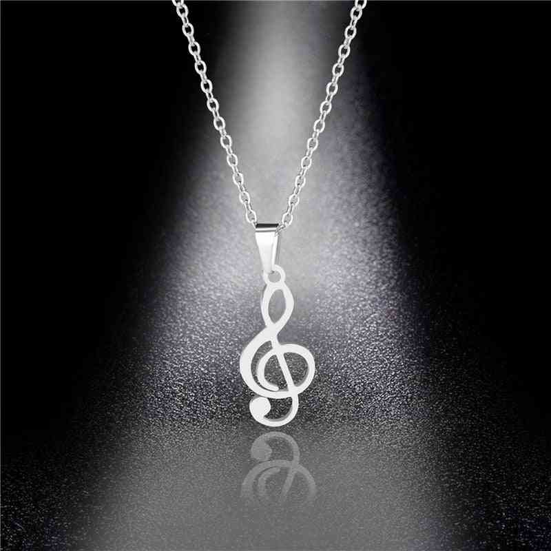 Hollow Musical Pendant Necklace