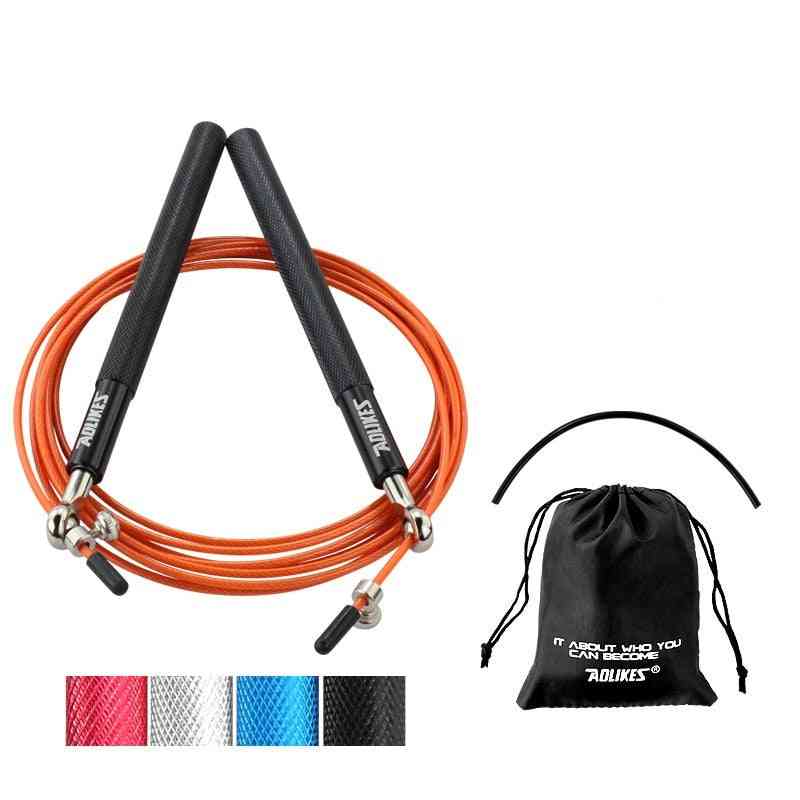 Fitness Skip Workout Training With Carrying Bag Spare Cable