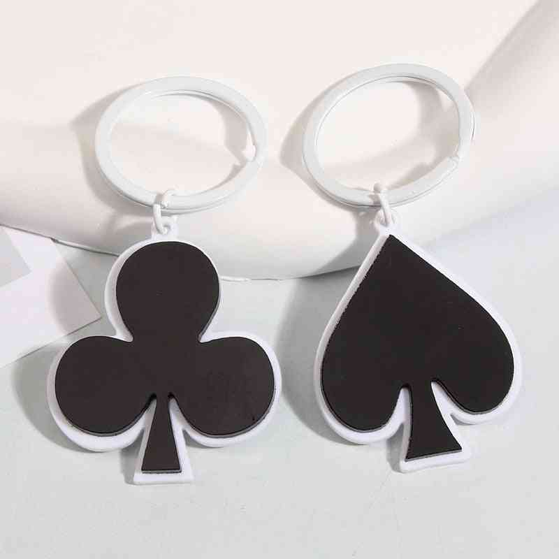 Funny Poker Cards  Keychain