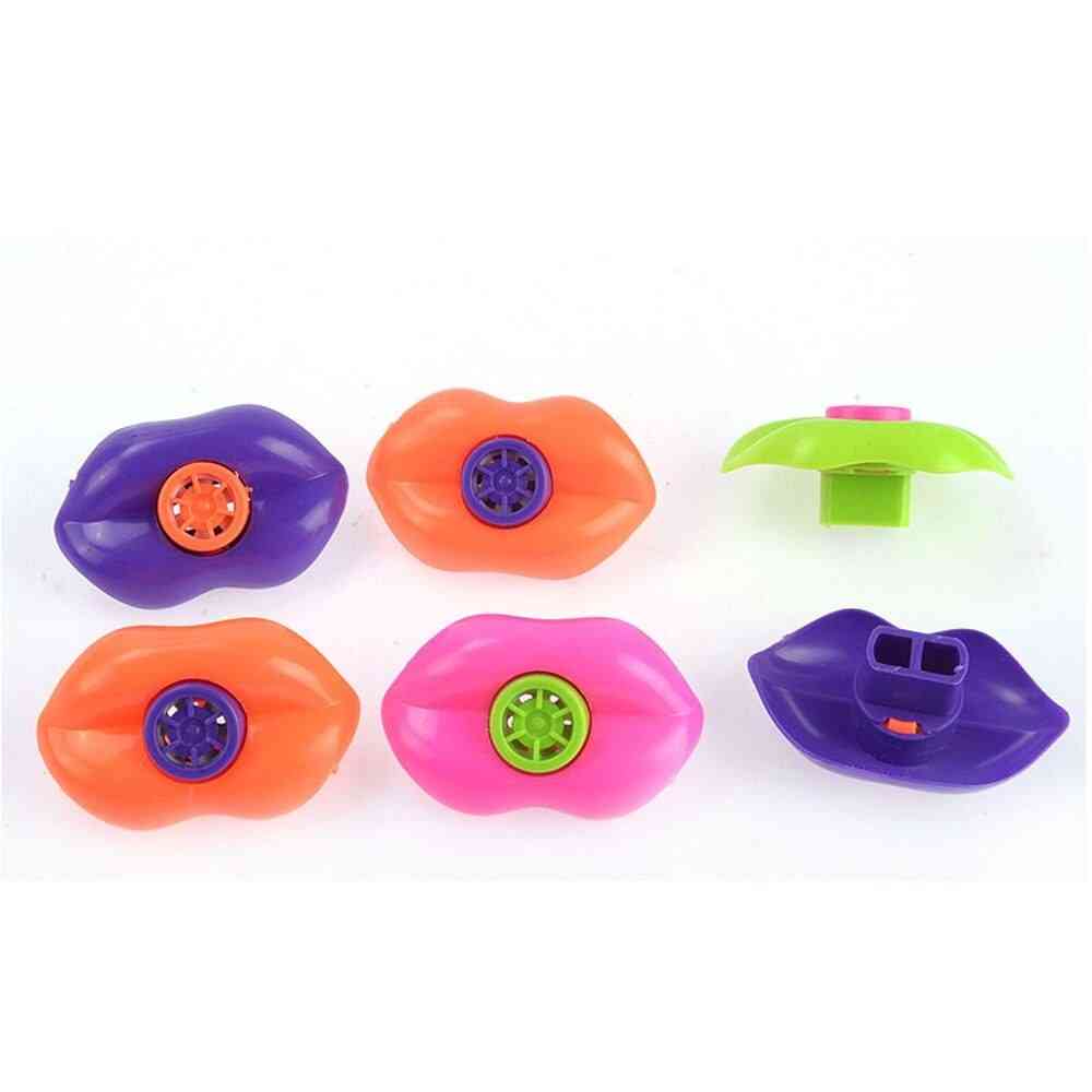 Lip Shaped Game Whistle Toy