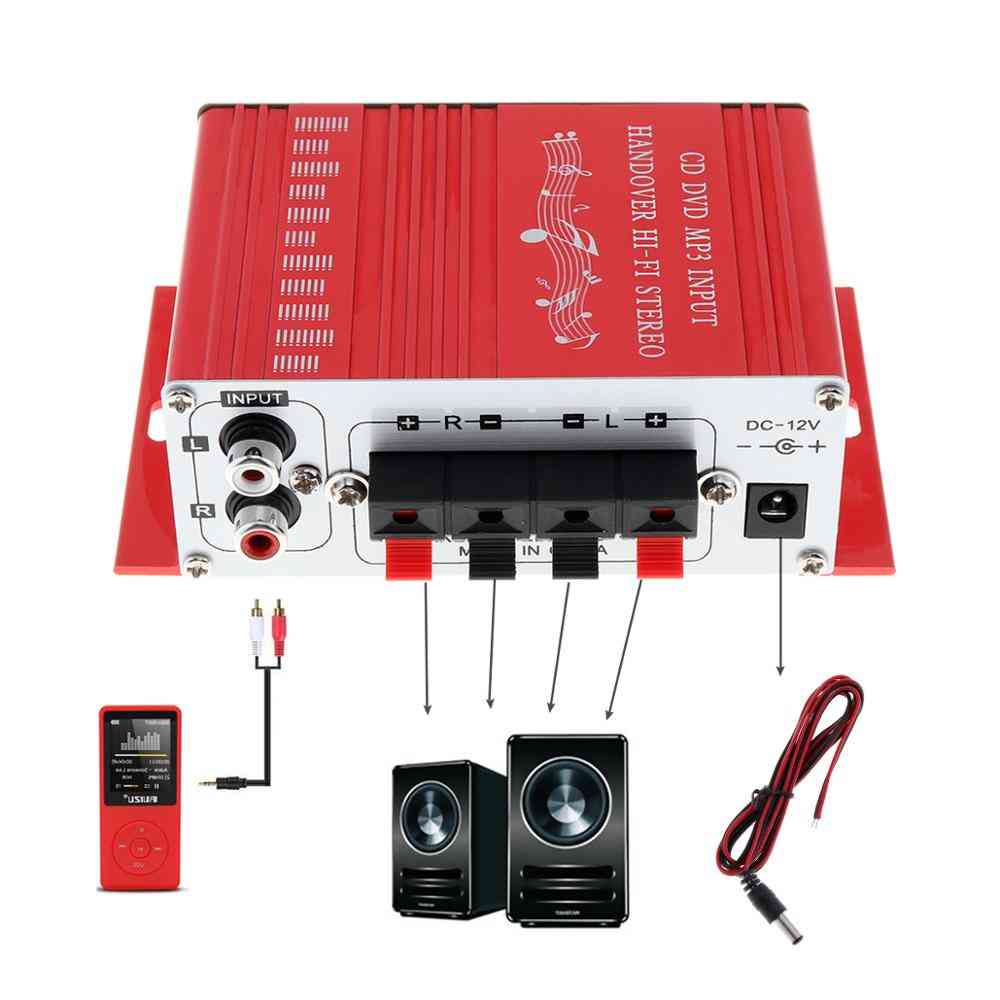 Mini Car Amplifier Motorcycle Home Boat Auto Stereo