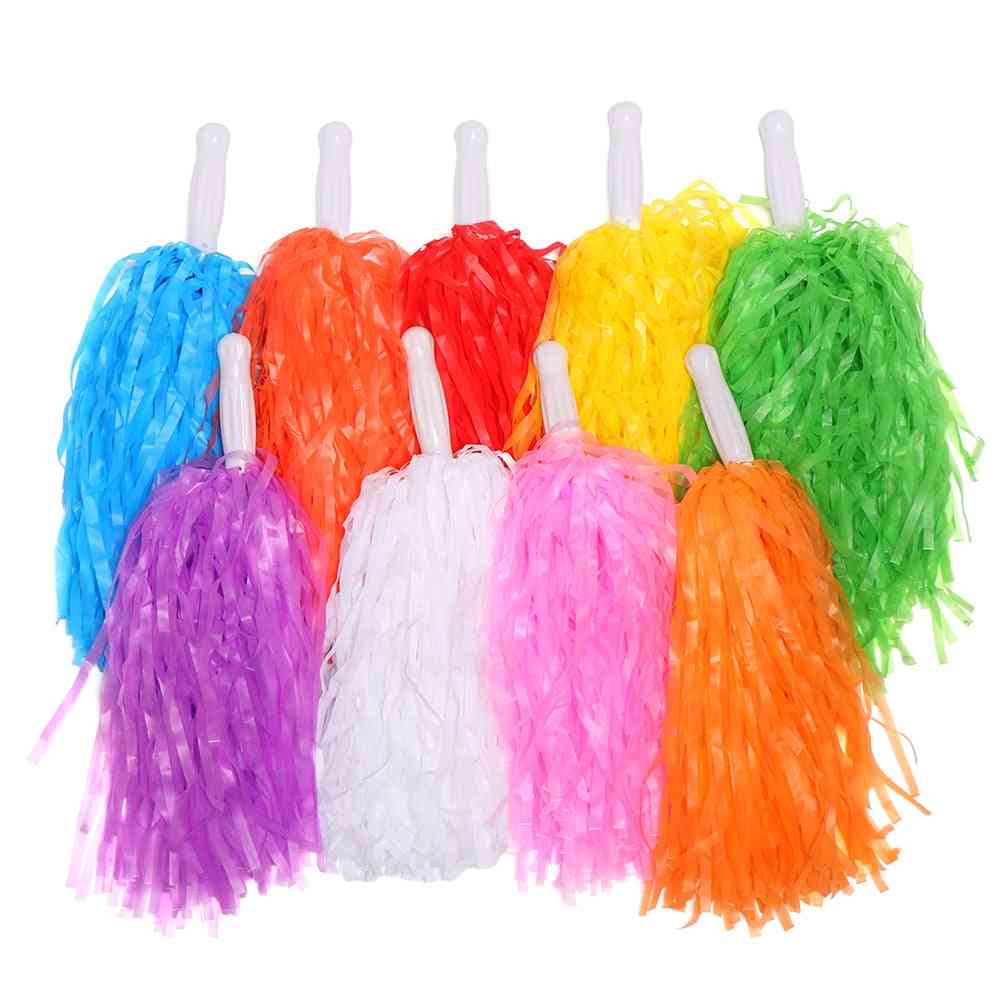 Cheerleading Competition Flower Fancy  Pom Poms