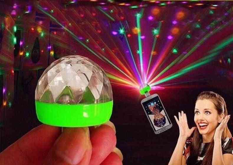 Portable Mini Usb Projectors Stage Magic Ball For Disco Lamp