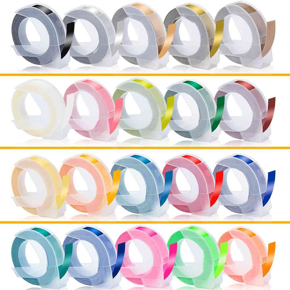 Topcolor Compatible Dymo 3d Label Tapes