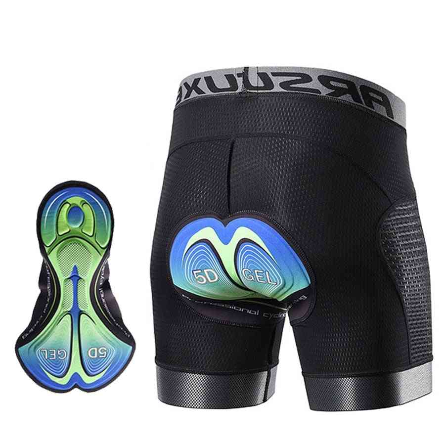 Cycling 5d Pad Shockproof Bicycle Underpants