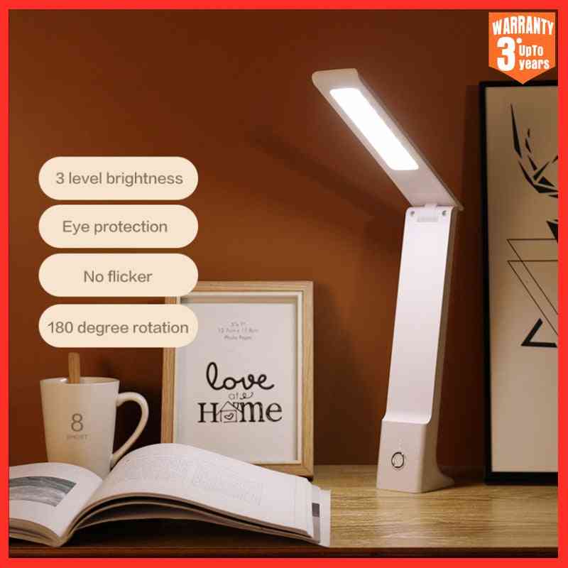 Xiaomi Usb Led Lamp Touch Dimming Folding Desk Light Eye Protection Rechargeable Light Reading Lamp Night Lights For Bedroom