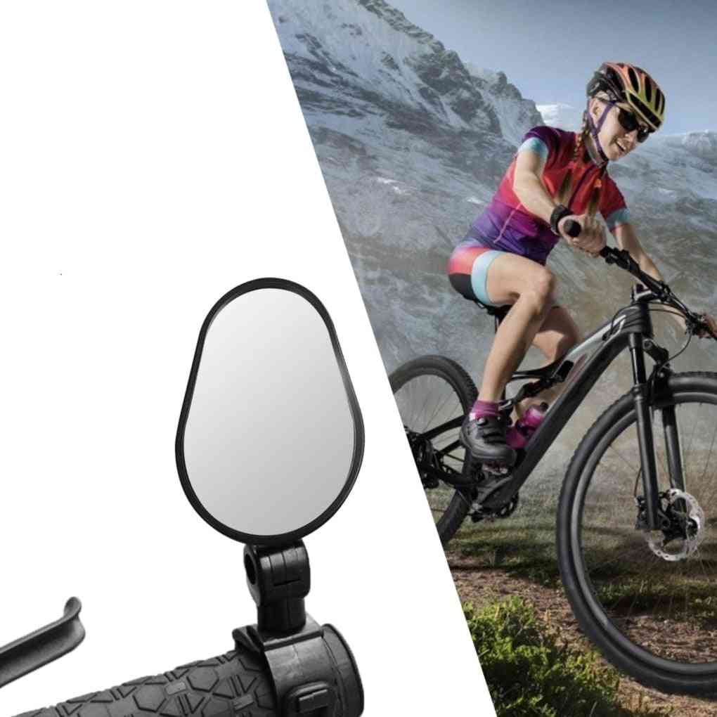 Handlebar Mirror Bicycle Safety For Mountain Road Biking